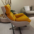 Кресло отделка ткань HY-TEDDY-E-02, кожа BV-5 от MOD INTERIORS, MDI.ACH.WS.166, 5-я фотография мини